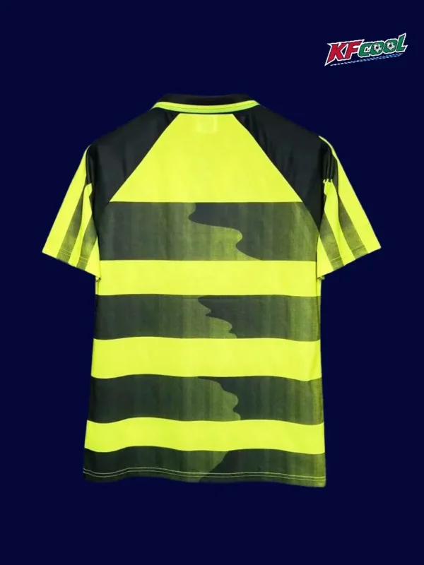 Celtic Glasgow Away Classic Retro Jersey 199697B - kfcool.com Celtic Glasgow 1996/97 away classic retro jersey back view