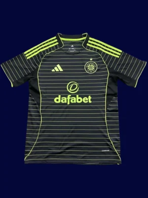 Celtic Glasgow Away Jersey 25/26 Fans Version front high‑quality breathable lightweight football shirt