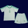 Celtic Glasgow Away Kids kits 25/26 front lightweight breathable junior football shirt
