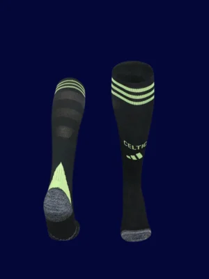 Celtic Glasgow Away Sock 25/26 front lightweight breathable football socks