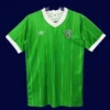Celtic Glasgow green classic retro jersey 1984/86 front green vintage design