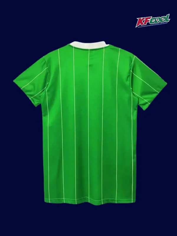 Celtic Glasgow 1984/86 green classic retro jersey back view