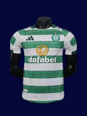 Celtic Glasgow Home Jersey 25/26 Player Version front pro‑grade lightweight performance shirt