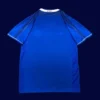 Chelsea Home Blue Retro Jersey 0305B - KFCool – Football Jerseys & Soccer Kits Store back view of Chelsea home blue retro jersey (03/05) showing number-ready panel.