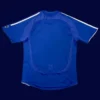 Chelsea Home Blue Retro Jersey 0607B - kfcool.com back view of Chelsea home blue retro jersey (06/07) showing reinforced number panel.