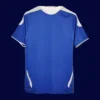 back view of Chelsea home blue retro jersey (11/12) showing number-ready back panel.