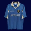 Chelsea Home Blue Retro Jersey 9799A - KFCool – Football Jerseys & Soccer Kits Store front view of Chelsea home blue retro jersey (97/99) with classic trims.