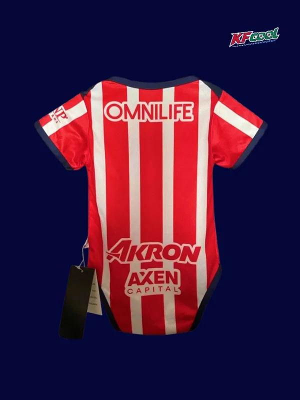 Chivas home babysuit kits 25/26 back view