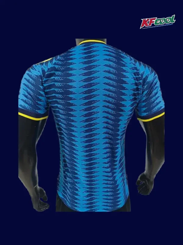 Colombia Away Blue Jersey 2627 Player Version2 - kfcool.com Colombia 26/27 away player jersey back — lightweight performance panel