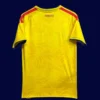Colombia home yellow jersey 26/27 fans back with collar detail