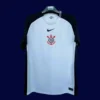 Corinthians home jersey 25/26 fans version front white black stripes