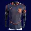 Corinthians third jersey 25/26 player version front gray black design