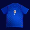 Croatia away blue jersey 26/27 fans front — alternate kit, breathable