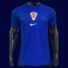 Croatial Away Blue Jersey 2627 Player Version1 - kfcool.com Croatia 26/27 away player jersey front — pro fit, blue alternate design