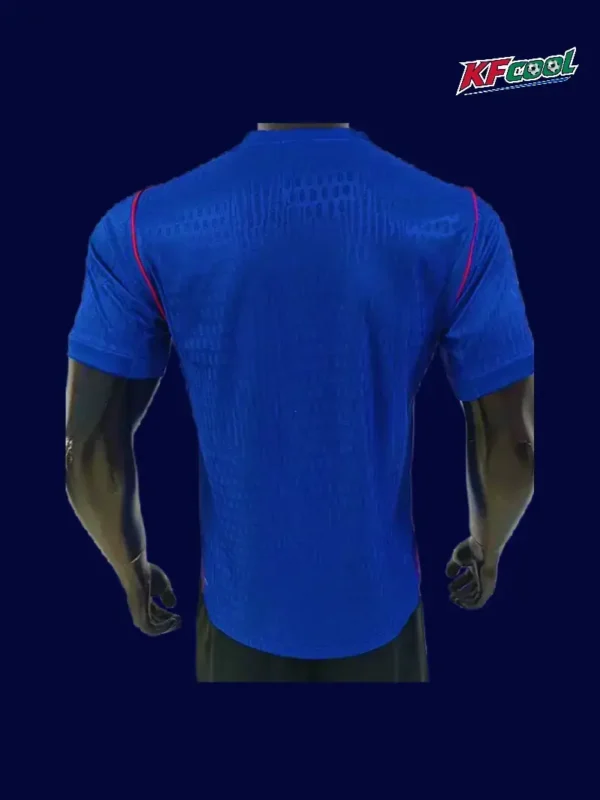 Croatial Away Blue Jersey 2627 Player Version2 - kfcool.com Croatia 26/27 away player jersey back — lightweight performance panel