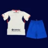 Cruz Azul away white kids kits 25/26 back view
