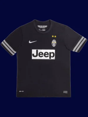 Del Piero #10 Juventus Away Black Retro Jersey 12/13
