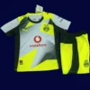Dortmund Away Kids Kits 25/26 front with mini crest and youth-friendly fit.