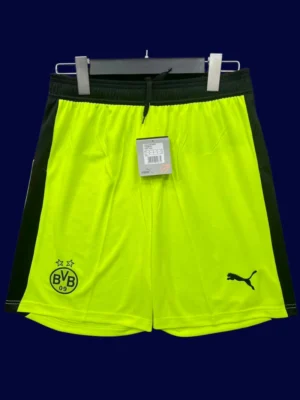 Dortmund Away Shorts Pants 2526 Dortmund Away Shorts Pants 25/26 front showing official away colors.