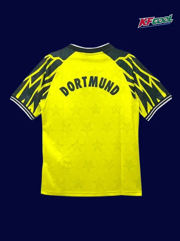 Dortmund Home Classic Retro Jersey 199495B - kfcool.com Dortmund 1994/95 home classic retro jersey back view