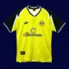Dortmund home classic retro jersey 1995/96 front yellow black vintage stripes