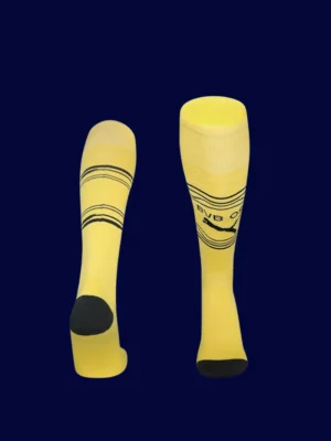 Dortmund Home Sock 2526 Dortmund Home Sock 25/26 front showing official home colors.