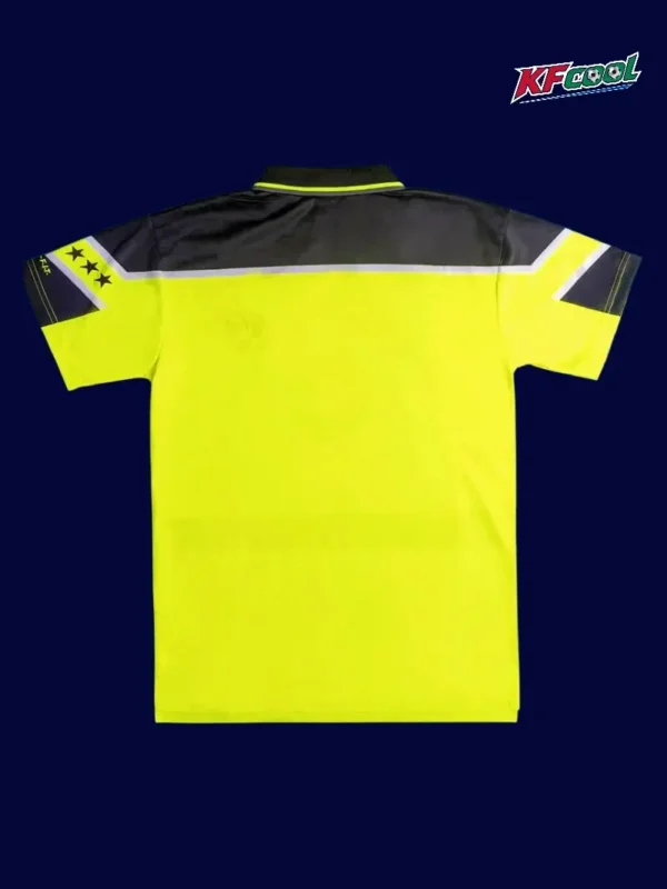 Dortmund 1996/97 home UCL final retro jersey back view