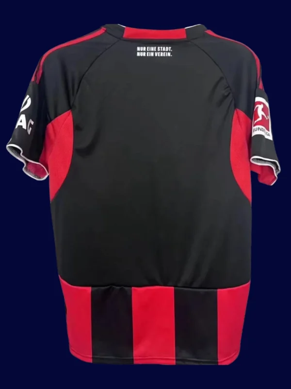 Eintracht Frankfurt Home Jersey 25/26 Fans Version back with printed number panel.