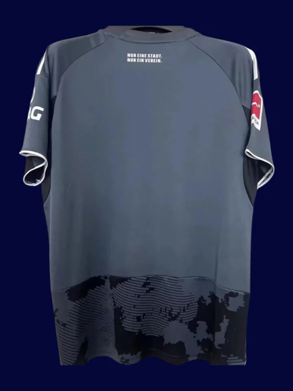 Eintracht Frankfurt Third Jersey 2526 Fans Version2 - KFCool – Football Jerseys & Soccer Kits Store Eintracht Frankfurt Third Jersey 25/26 Fans Version back with printed number panel.