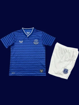 Everton Home Kids kits 25/26