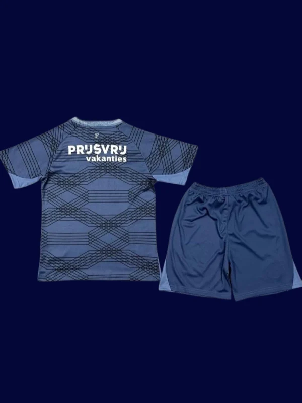 Feyenoord Away Kids kits 25/26 back custom number