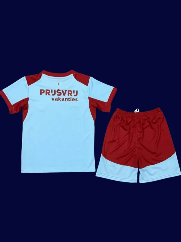 Feyenoord Third Kids kits 2526B - KFCool – Football Jerseys & Soccer Kits Store Feyenoord Third Kids kits 25/26 back custom number