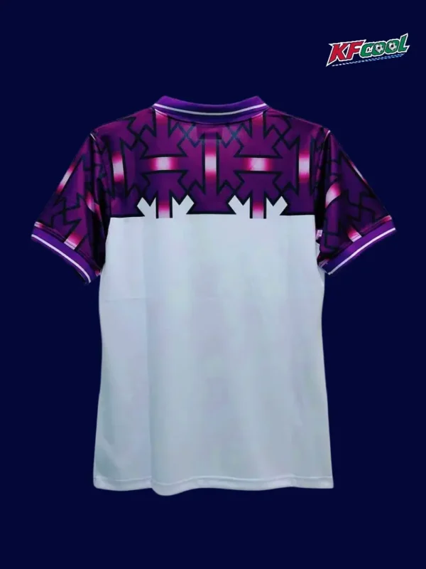 Fiorentina 1992/93 away classic retro jersey back view