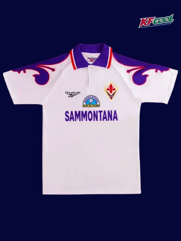 Fiorentina Away Classic Retro Jersey 199596