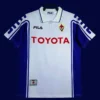 Fiorentina away classic retro jersey 1999/00 front purple vintage football shirt