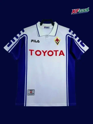 Fiorentina Away Classic Retro Jersey 199900A Fiorentina away classic retro jersey 1999/00 front purple vintage football shirt