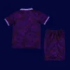 Fiorentina Home Classic Retro Kids kits 199293B - kfcool.com Fiorentina 1992/93 home classic retro kids kits back view