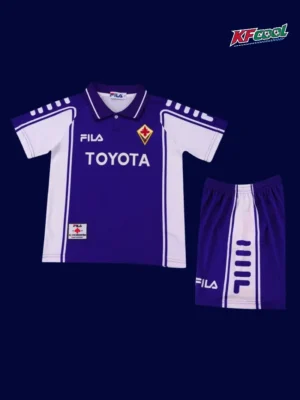 Fiorentina Home Classic Retro Kids kits 1999/00