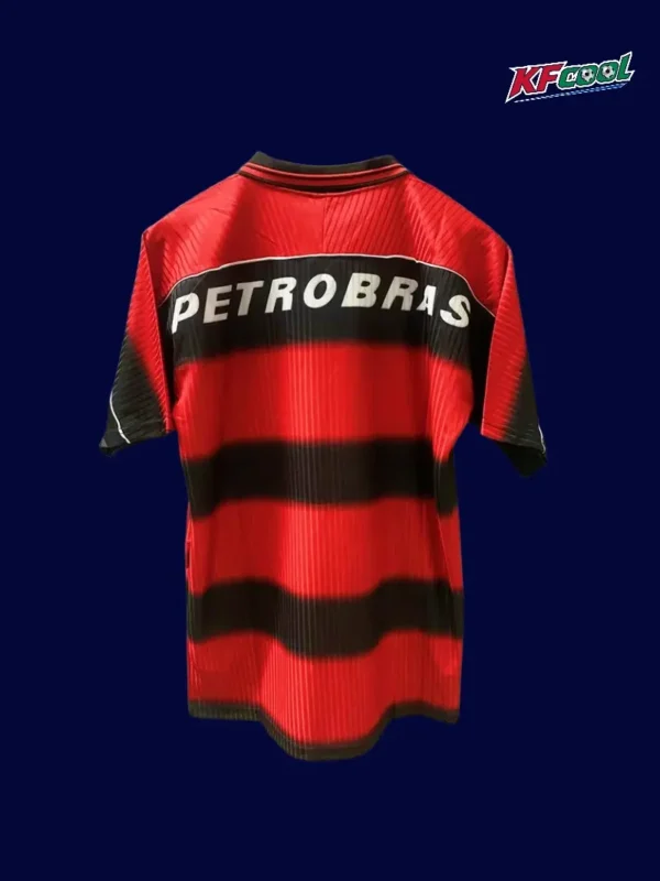 Flamengo home classic retro jersey 1997/98 back view
