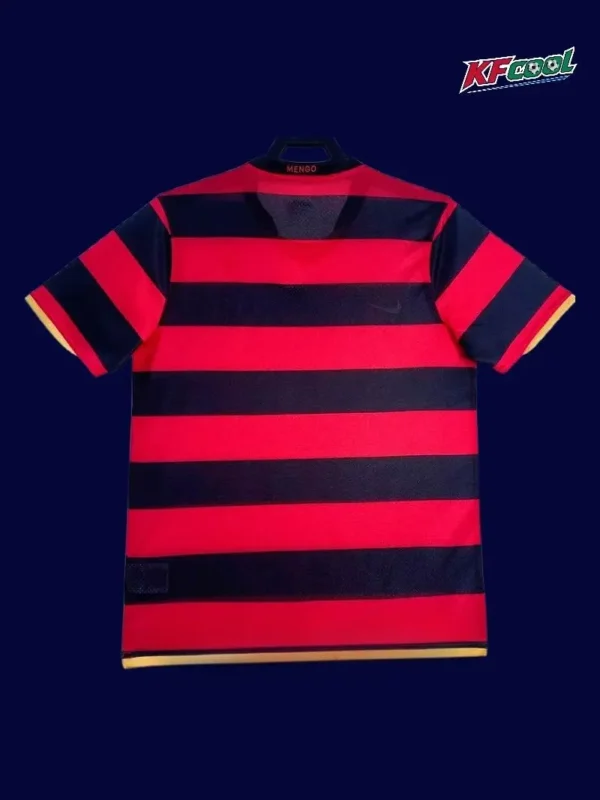 Flamengo home classic retro jersey 2008/09 back view