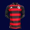 Flamengo home jersey 25/26 player version front red black design
