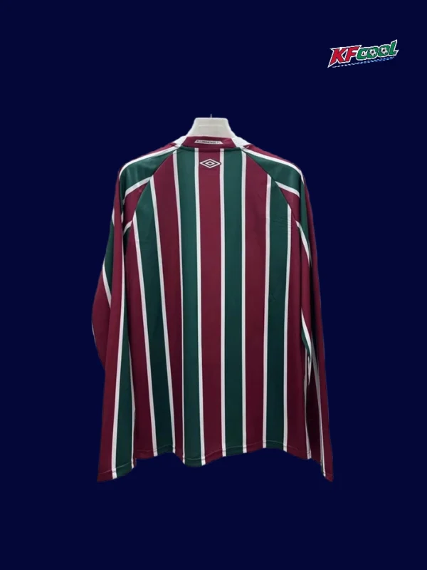 Fluminense Home Jersey Long Sleeve 2526 Fans Version2 - KFCool – Football Jerseys & Soccer Kits Store Fluminense home jersey long sleeve 25/26 fans version back view