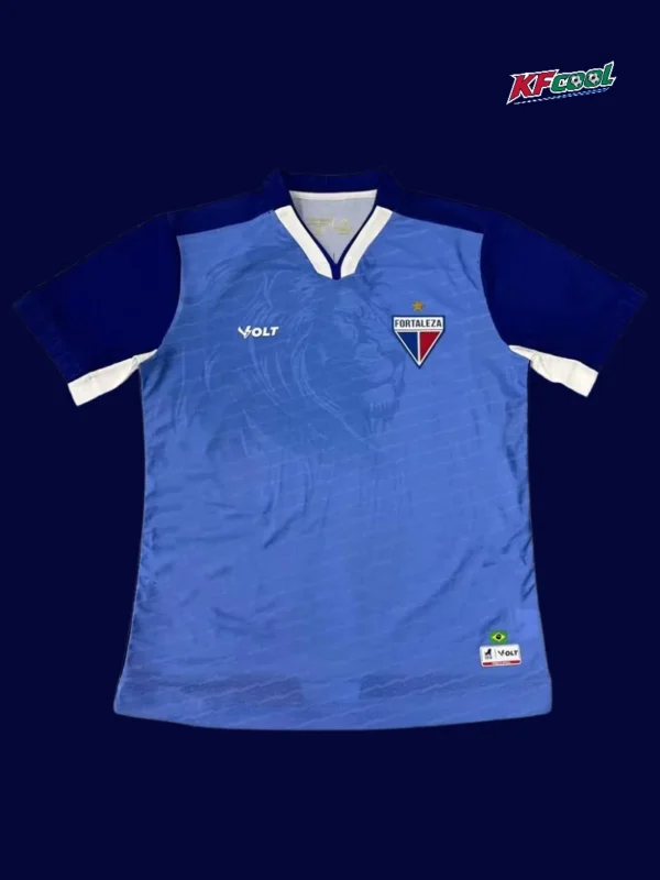Fortaleza Blue Goalkeeper Jersey 2526 Fans Version1 - KFCool – Football Jerseys & Soccer Kits Store Fortaleza blue goalkeeper jersey 25/26 fans version front blue design