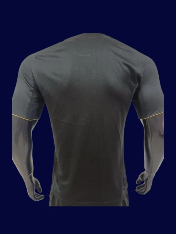 Fulham Away Black Jersey 2526 Player Version2 - kfcool.com Fulham Away Black Jersey 25/26 Player Version back with stitched number.