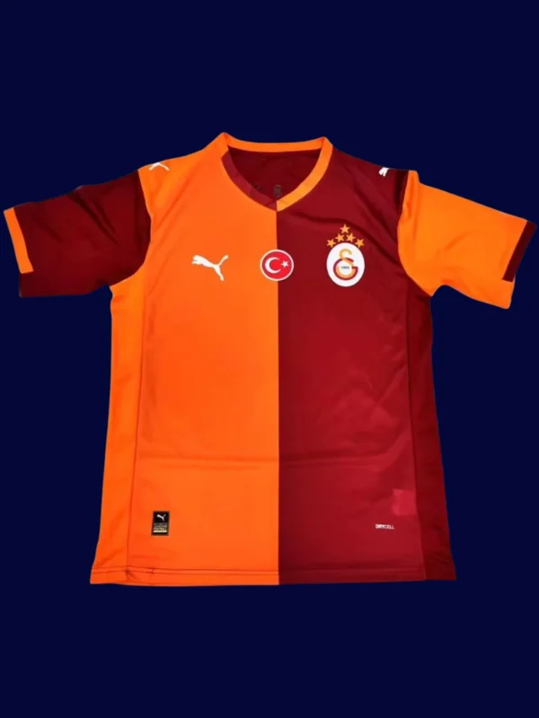 Galatasaray Home Jersey 25/26 Fans Version front collectible high‑quality football top