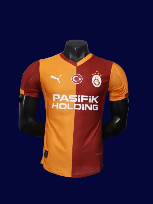 Galatasaray Home Jersey 25/26 Player Version front pro‑grade lightweight performance shirt
