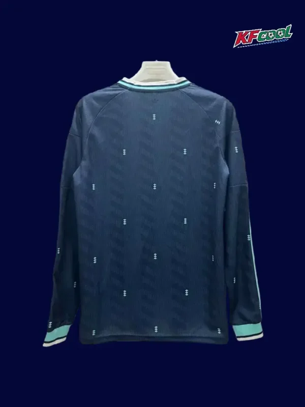 Germany Away Long Sleeve Jersey 2627 Fans Version2 - KFCool – Football Jerseys & Soccer Kits Store Germany away long sleeve fans jersey 26/27 back seam view