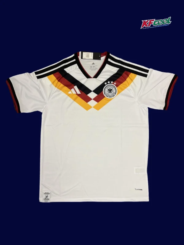 Germany Home White Jersey 26/27 Front Fans Version Classic Minimalist