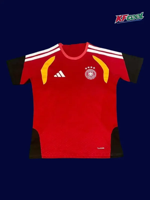 Germany red training shirt 26/27 fans front, training top