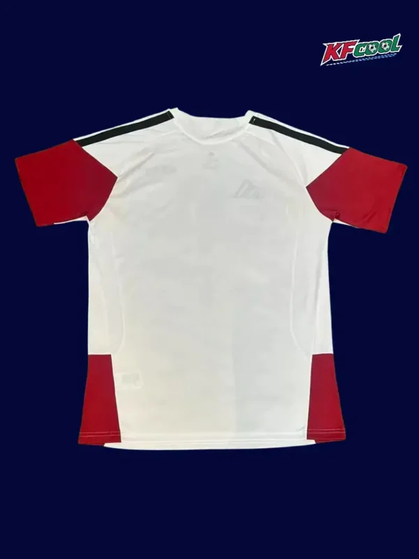 Germany White Training shirts 2627 Fans Version2 - KFCool – Football Jerseys & Soccer Kits Store Germany white training shirt 26/27 back seam detail